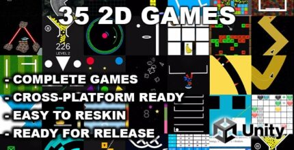 2D Games Master Collection - Unity Source Code