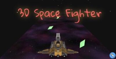 3D Space Fighter - Cross Platform Casual Game