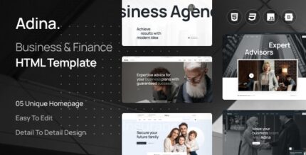 Adina - Business & Finance HTML Template