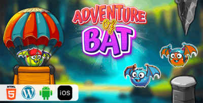 Adventure of Bat - HTML5 Construct3 Game