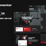 Aimgun - Shooting Range & Gun Club Elementor Template Kit