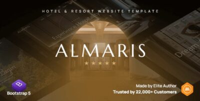 Almaris - Luxury Hotel and Booking Website Template