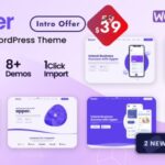 Apper - WordPress Multi-concept App Landing Page Theme v2.0.9