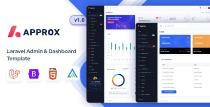 Approx - Finance Management Admin & Dashboard Template