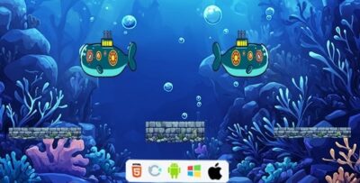 Aqua Escape - HTML5 Game (Construct 3) + Admob