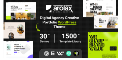 Arolax Creative Digital Agency Theme