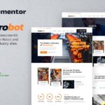 Astrobot – Industrial Robot & Machine Industry Elementor Template Kit