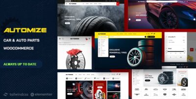 Automize - Car & Auto Parts WooCommerce Theme