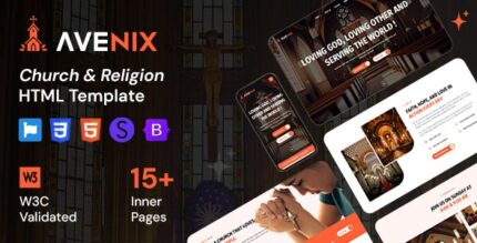 Avenix - Church HTML Template