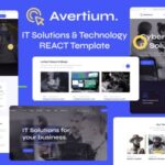 Avertium - IT Solutions & Technology REACT Template