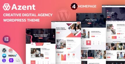 Azent - Creative Digital Agency WordPress Theme