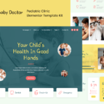 Baby Doctor - Pediatric Clinic Elementor Template Kit
