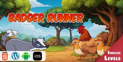 Badger Runner - HTML5 Game