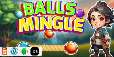 Balls Mingle - HTML5 Construct3 Game