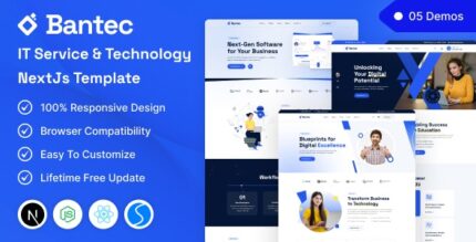 Bantec - IT Service & Technology NextJS Template