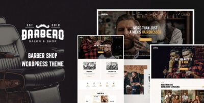 Barbero - Hair Salon WordPress Theme