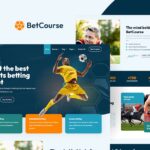 BetCourse - Sports Betting & Prediction Course Elementor Template Kit