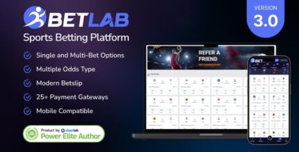 BetLab - Sports Betting Platform - NULLED v3.0