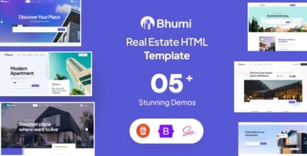 Bhumi - Real Estate HTML5 Template