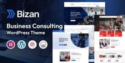 Bizan - Business & Finance Consulting WordPress Theme