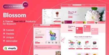 Blossom - Flower Shop and Florist shopify 2.0 Theme