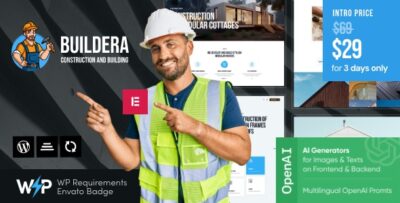 Buildera - Construction & Building WordPress Theme