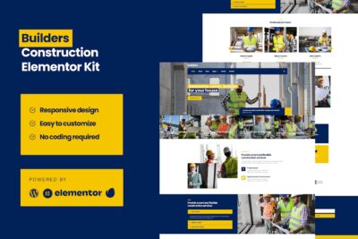 Builders - Construction Elementor Pro Template Kit