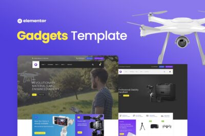 Bzzz - Gadgets eCommerce Elementor Template Kit