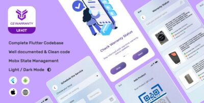CZ Warranty Flutter UI Kit