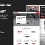 Calgary – Hockey Team & Sports Club Elementor Template Kit