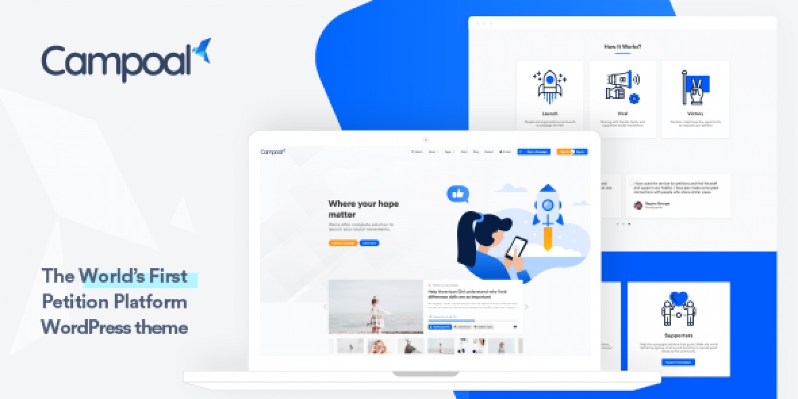 Campoal - Petition Platform WordPress Theme V2.0.8 Campoal - Petition Platform WordPress Theme V2.0.8