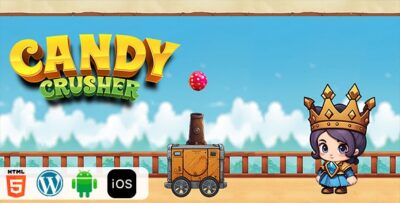 Candy Crusher - HTML5 Game