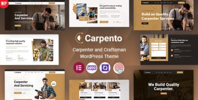 Carpento - Carpenter and Craftsman WordPress Theme