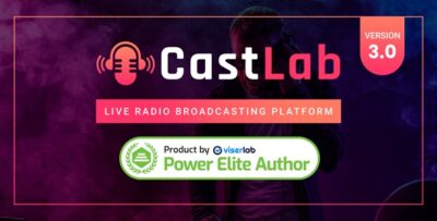 CastLab - Live Radio Broadcasting Platform - NULLED v3.0