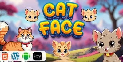 Cat Face - HTML5 Game