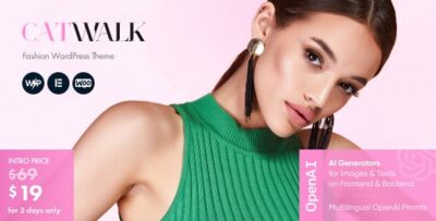 Catwalk - Fashion WordPress Theme