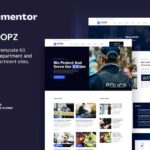 Chopz – Police & Sheriff Department Elementor Template Kit