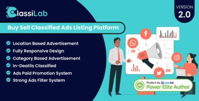 ClassiLab - Buy Sell Classified Ads Listing Platform