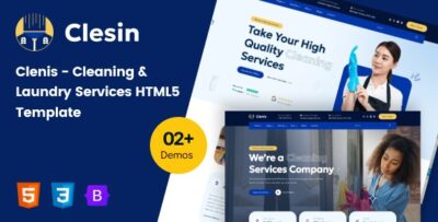 Clesin - Cleaning Services HTML5 Template
