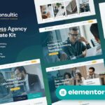 Consultic - Business Agency Elementor Template Kit