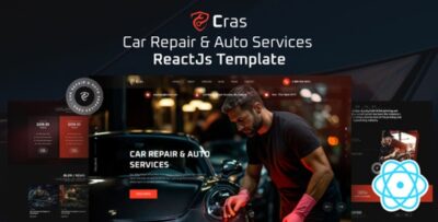 Cras - Car Repair & Auto Services ReactJs Template