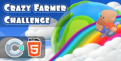 Crazy Farmer Challenge – HTML5 Game – C3P