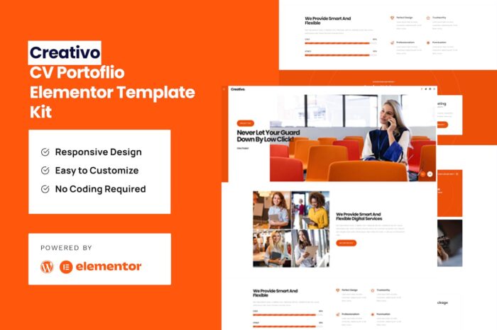 Creativo - Creative Agency Elementor Template Kit