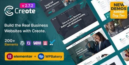 Creote - Consulting Business WordPress Theme v2.7.6