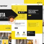 Dakota - Creative & Digital Agency Elementor Template Kit