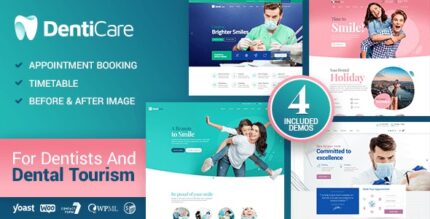 DentiCare - Medical, Dentist & Dental Clinic v1.3.6