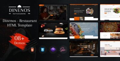 Dinenos - Restaurant HTML Template