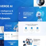 Diverge AI Robotics Elementor Template Kit