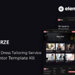 Dorze - Custom Dress Tailoring Service Elementor Pro Template Kit