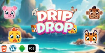 Drip Drop - HTML5 Construct3 Game